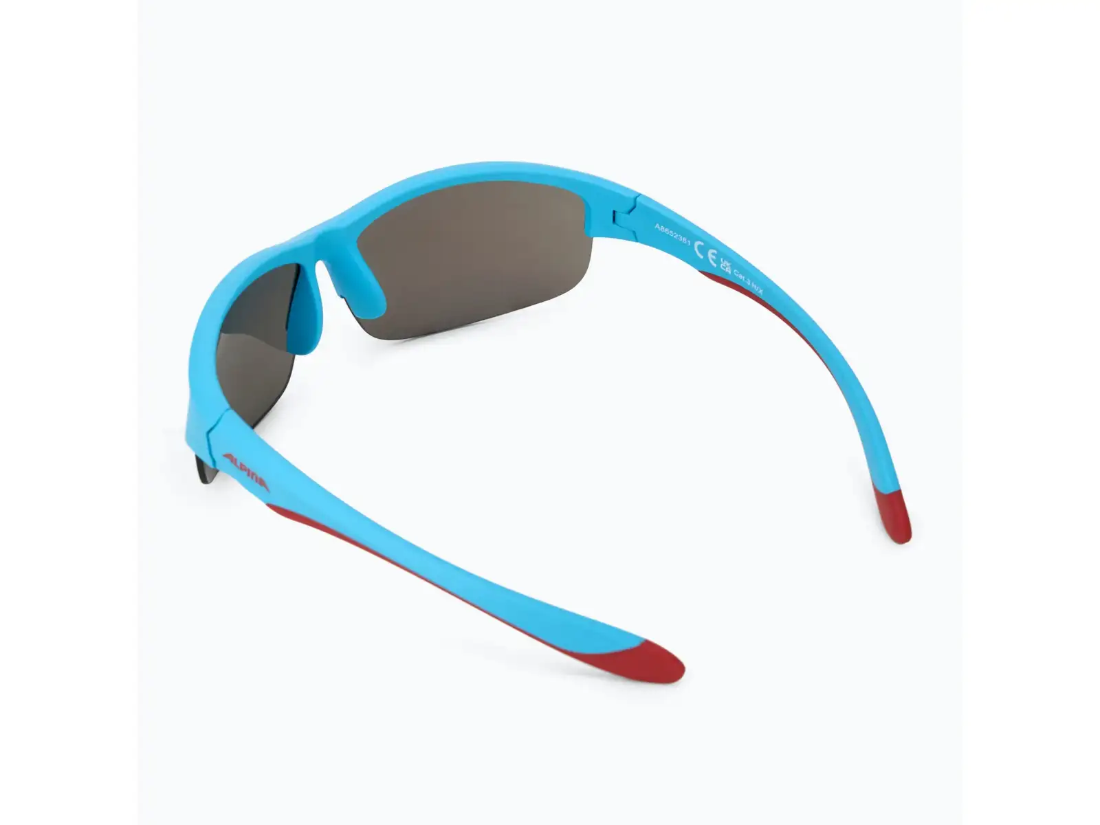 Alpina Flexxy Youth HR dětské brýle Blue-Red Matt/Blue mirror