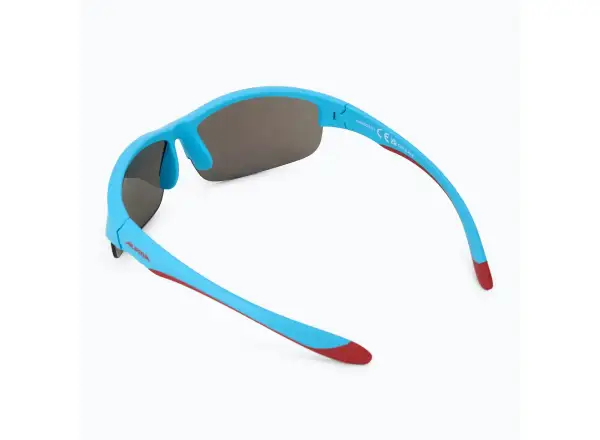 Alpina Flexxy Youth HR dětské brýle Blue-Red Matt/Blue mirror