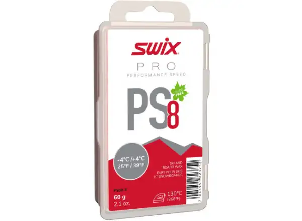 Swix PS08-6 Pure Speed skluzný vosk 60g