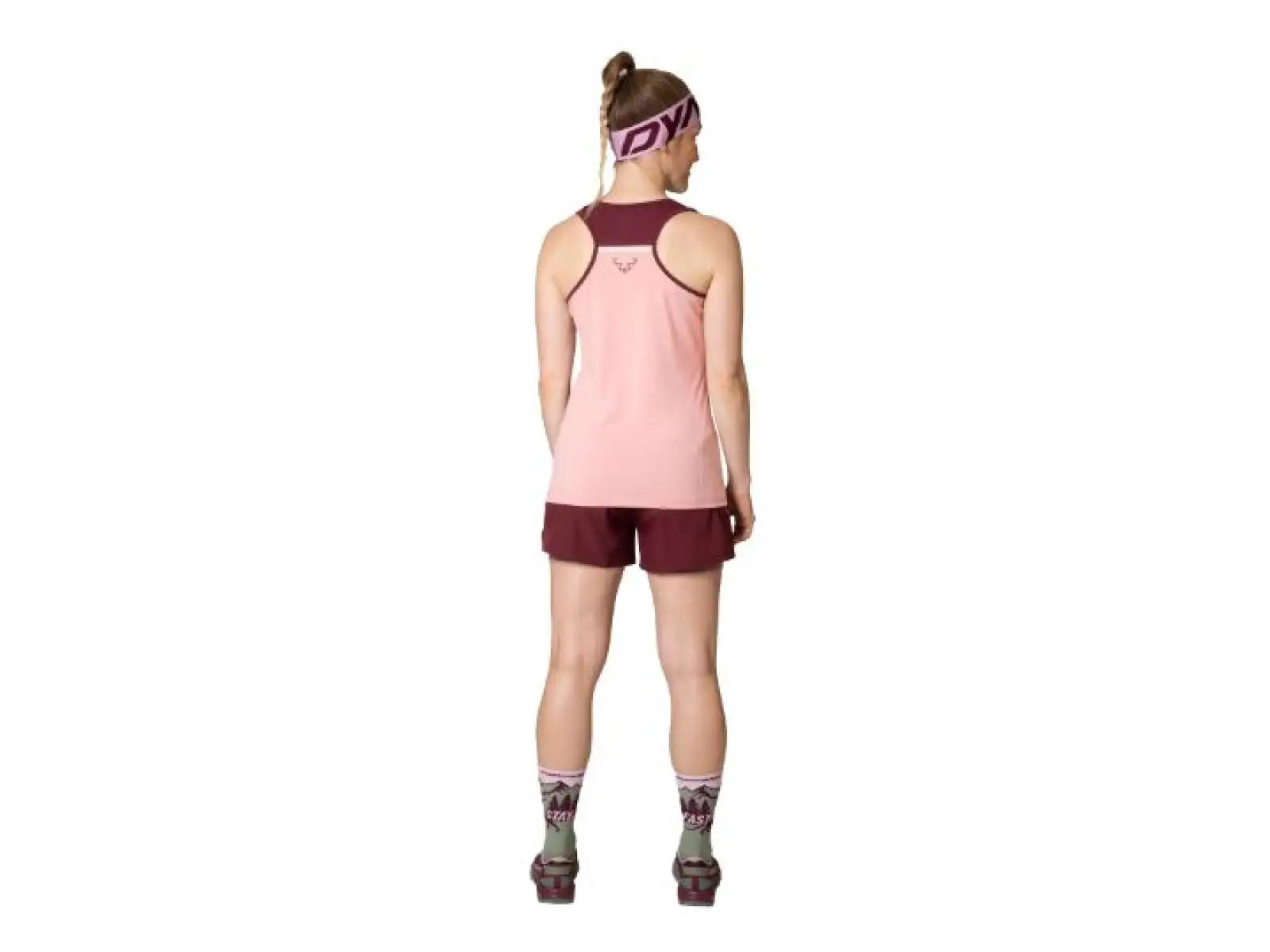 Dynafit Alpine Pro 2v1 dámské běžecké kraťasy Burgundy