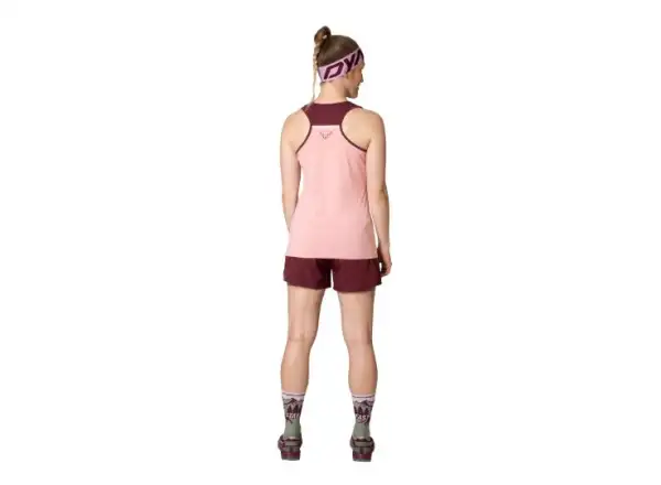 Dynafit Alpine Pro 2v1 dámské běžecké kraťasy Burgundy