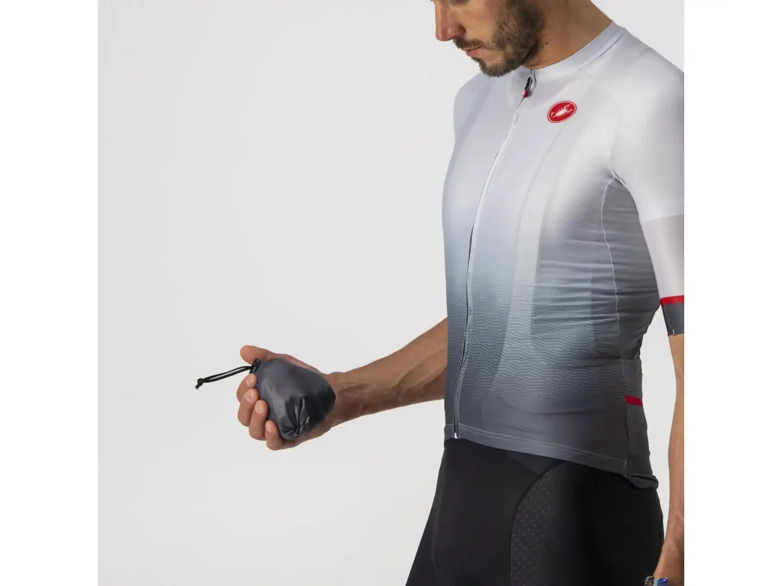 Castelli Aria Shell pánská bunda Dark Gray