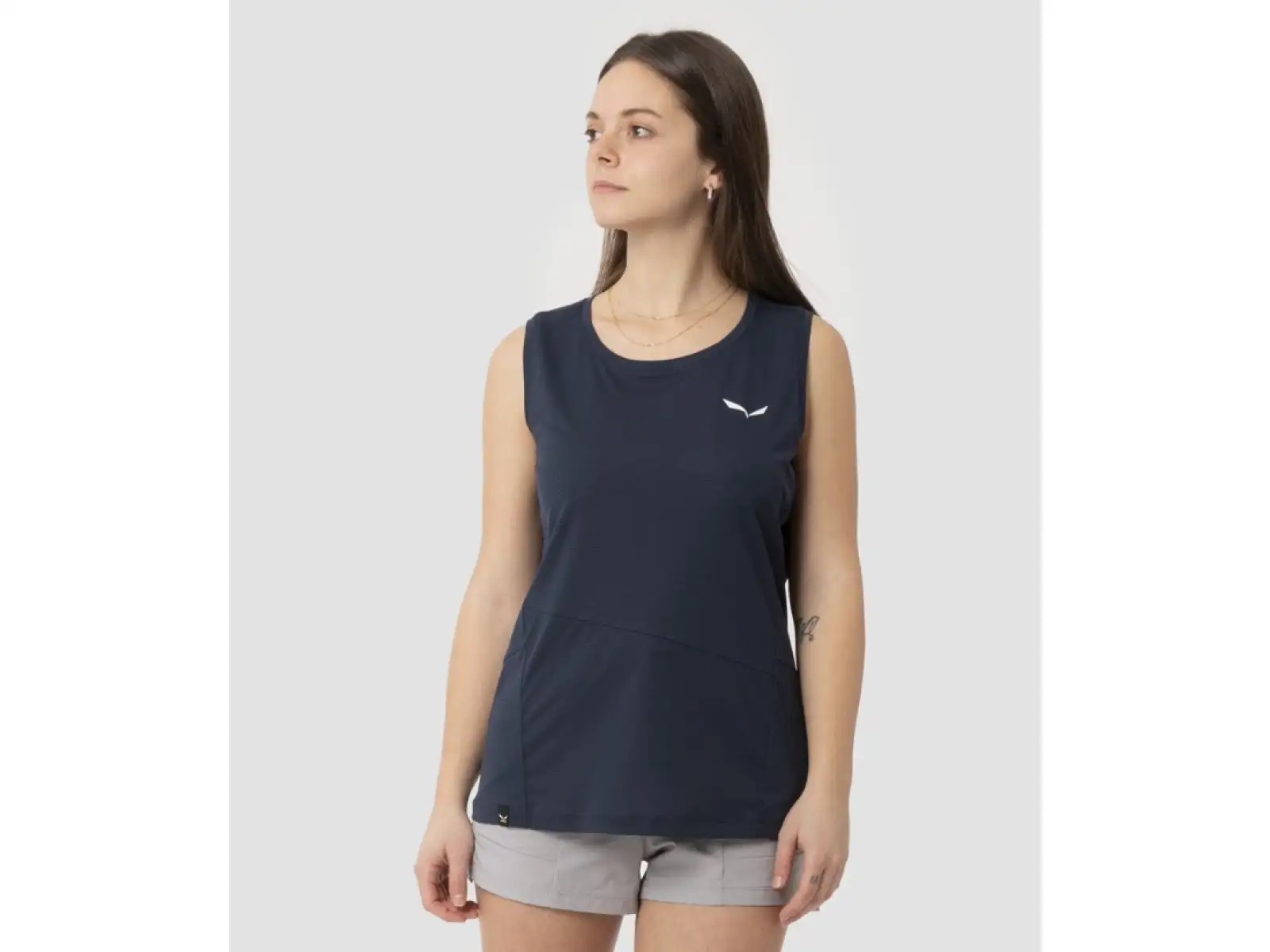 Salewa Puez Sporty Dry dámský top Morning Blue
