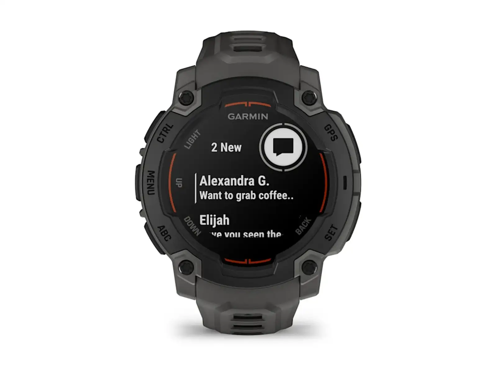 Garmin Instinct E 45 mm chytré hodinky Black/Charcoal pásek