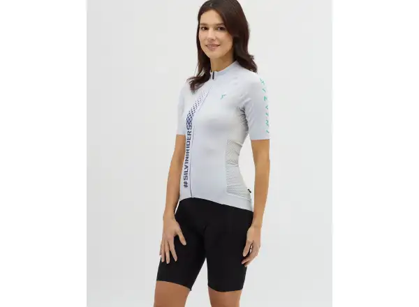 Silvini Mazzana dámský dres krátký rukáv Cloud/Ocean