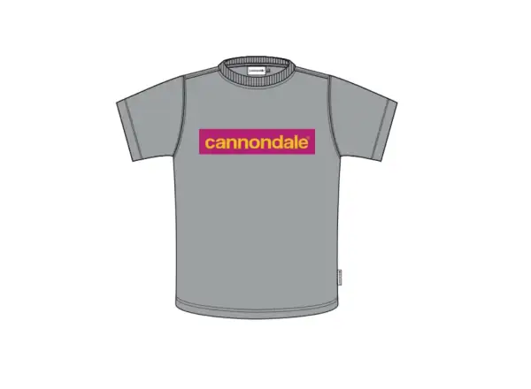 Cannondale Lifestyle unisex triko krátký rukáv Mgr/Orc/Pyl