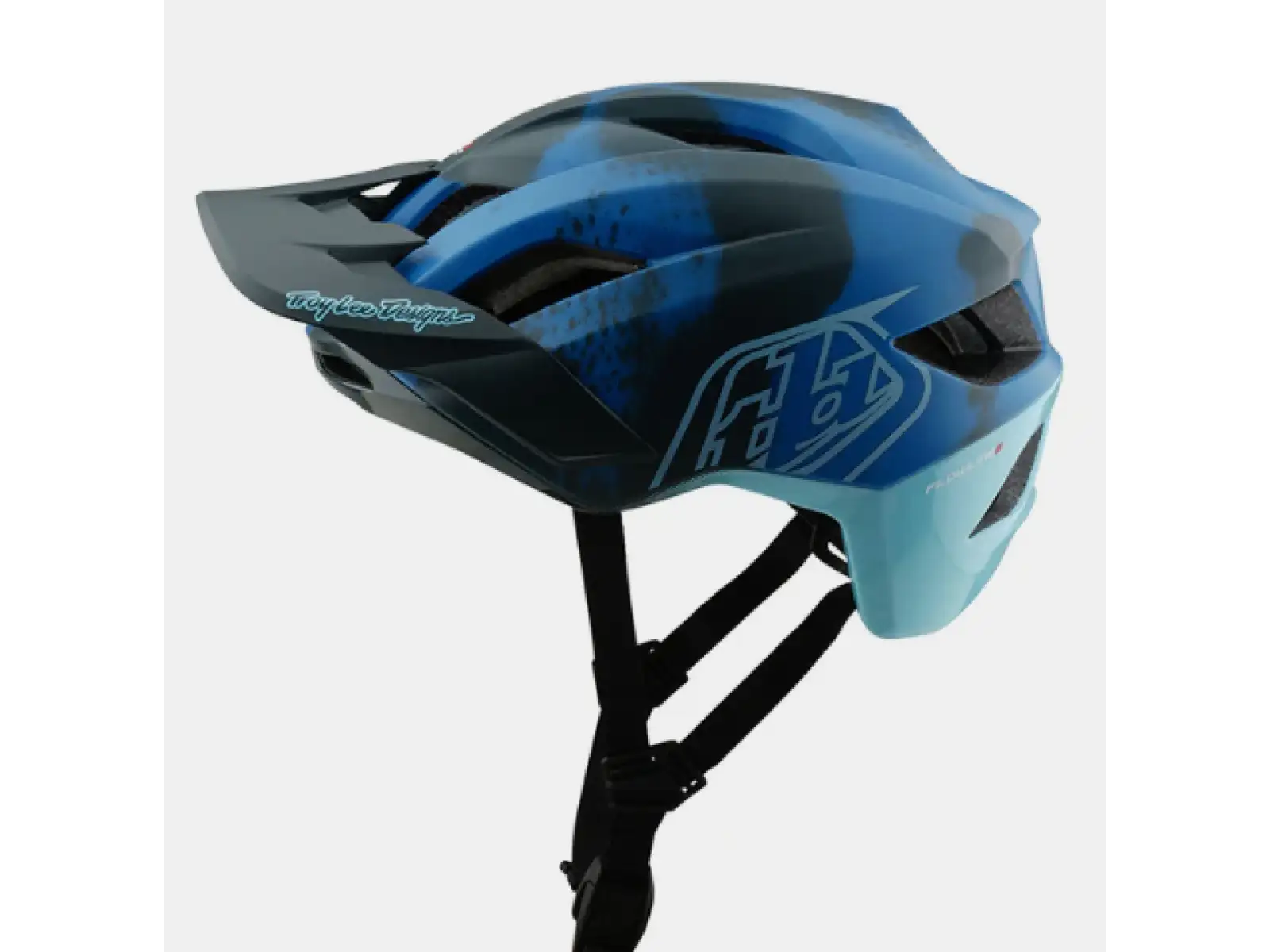 Troy Lee Designs Flowline SE Badge přilba Camo Blue
