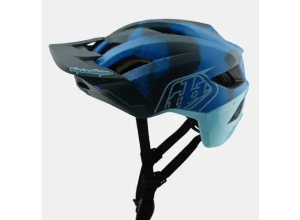 Troy Lee Designs Flowline SE Badge přilba Camo Blue