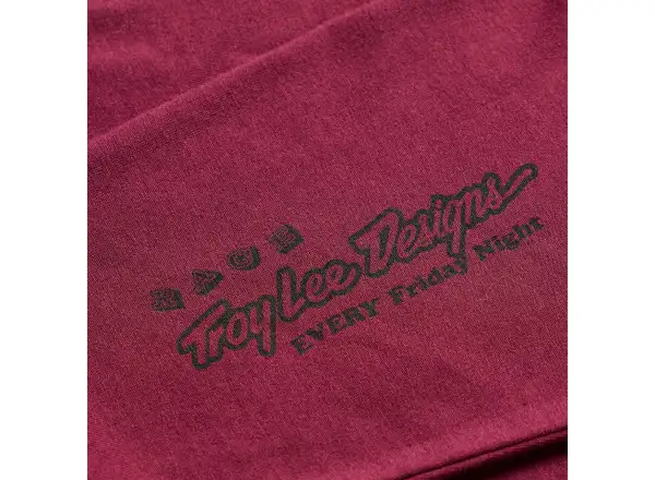 Troy Lee Designs Friday Night pánský dres dlouhý rukáv Sangria