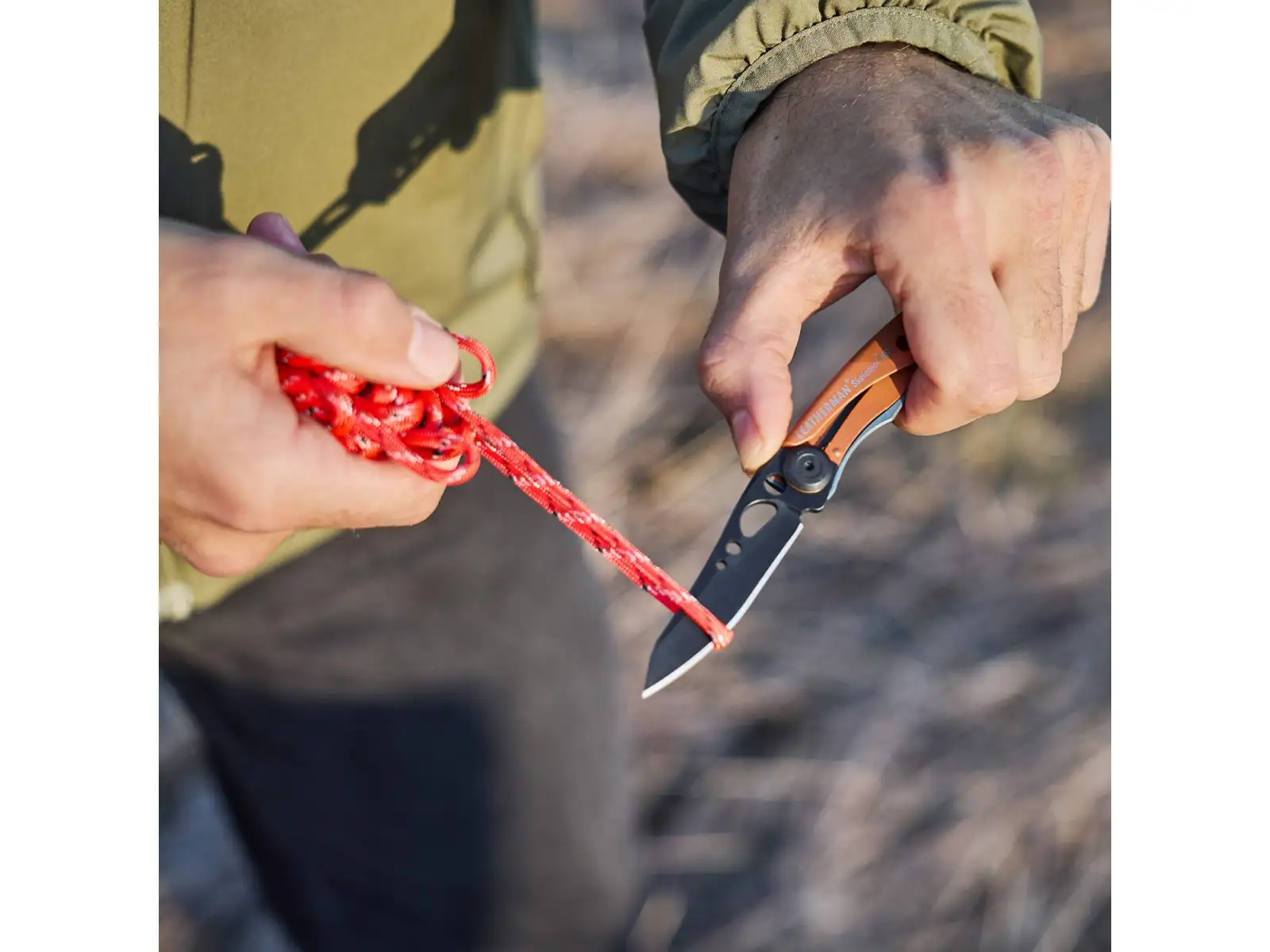 Leatherman Skeletool KB nůž OD Green