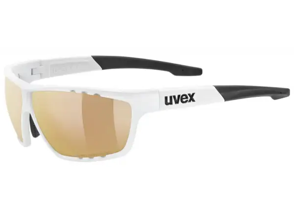 Uvex Sportstyle 706 ColorVision Variomatic White Matt/Litemirror Red