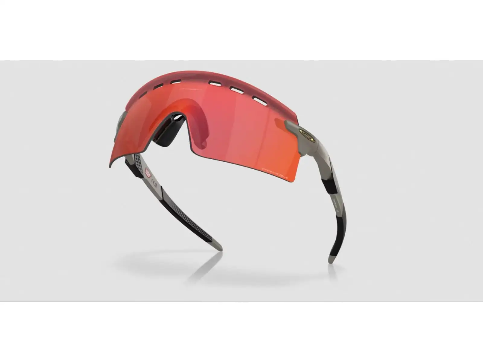 Oakley Encoder Strike Vented sluneční brýle Mat Onyx/Prizm Trail Torch