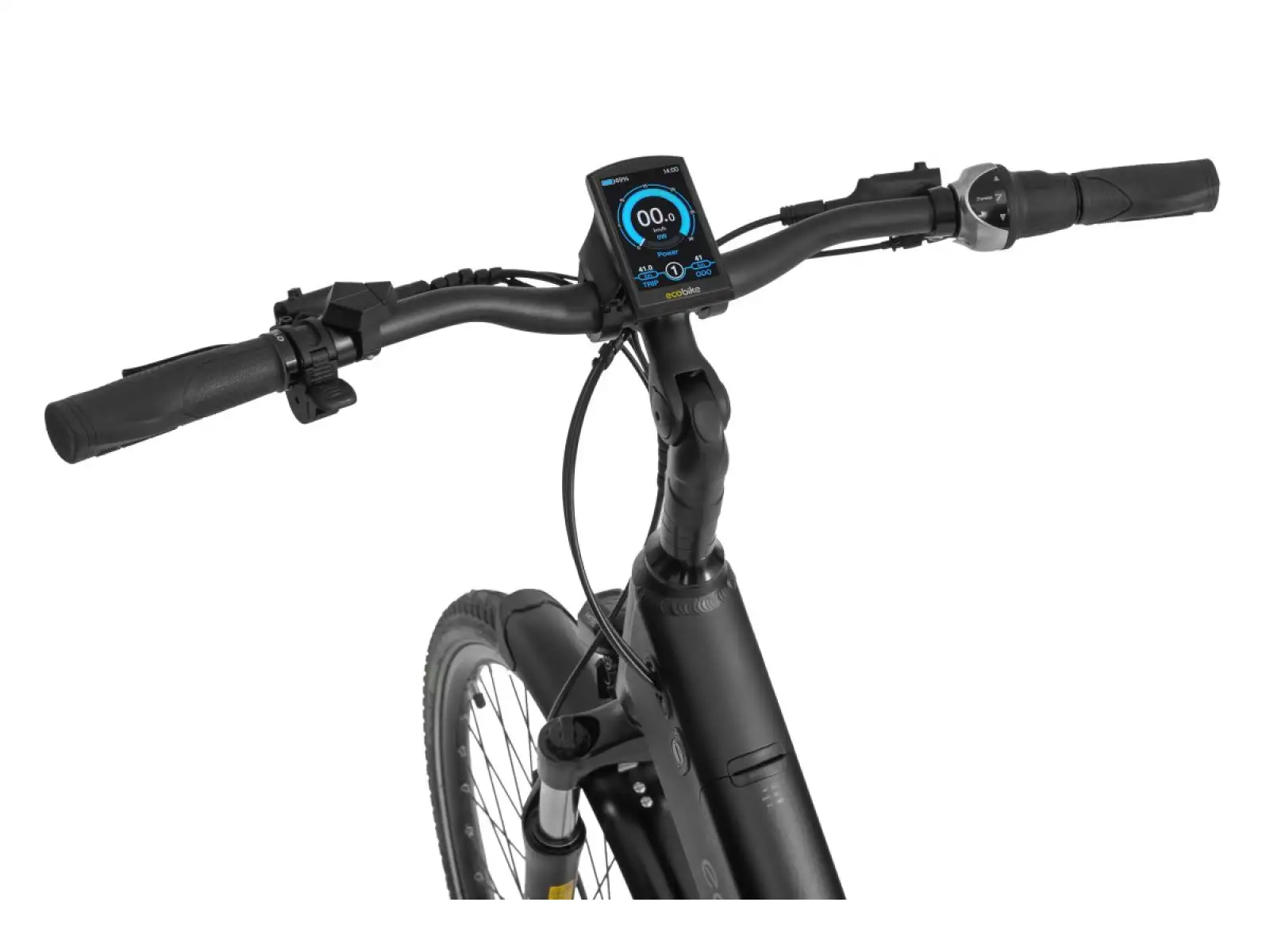 Ecobike LX městské elektrokolo 672 Wh Black