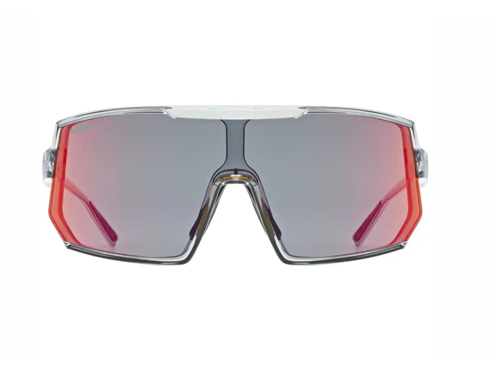 Uvex Sportstyle 235 brýle brýle Smoke Transparent/Mirror Red