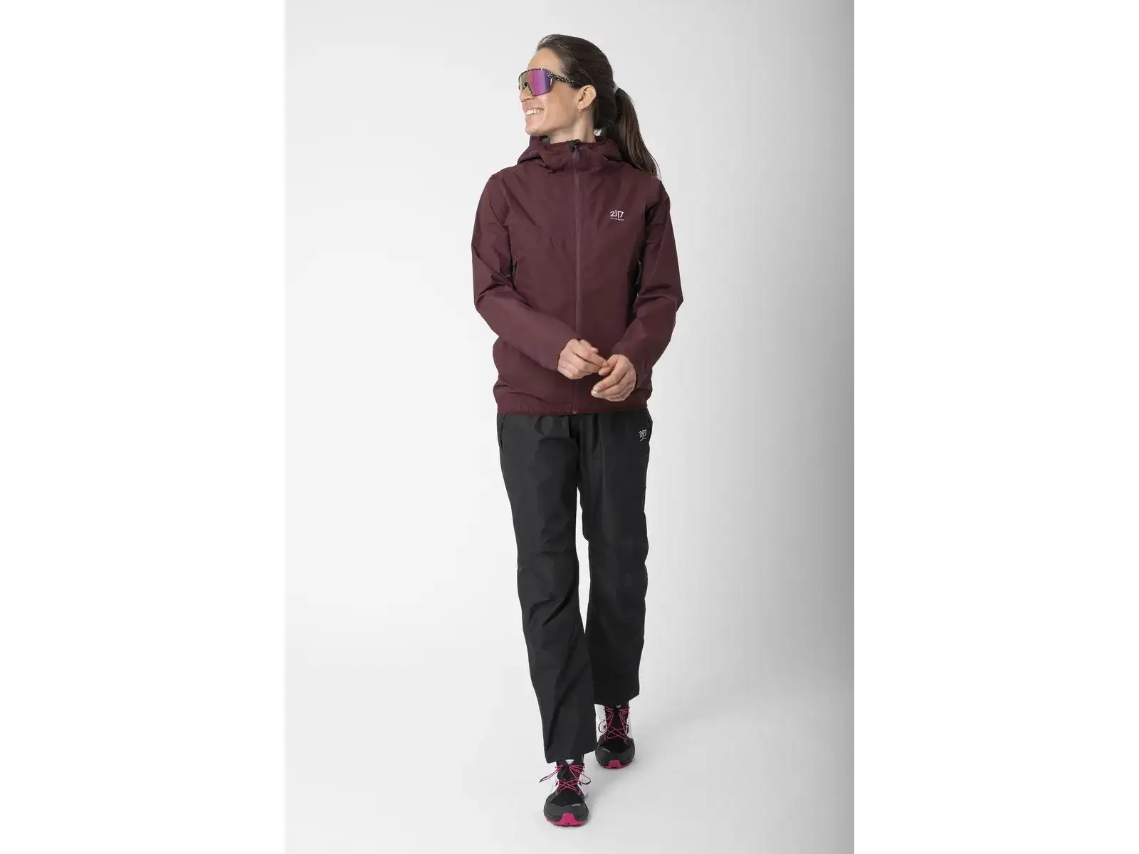 2117 of Sweden Jacks dámská bunda 2,5 Dark Plum