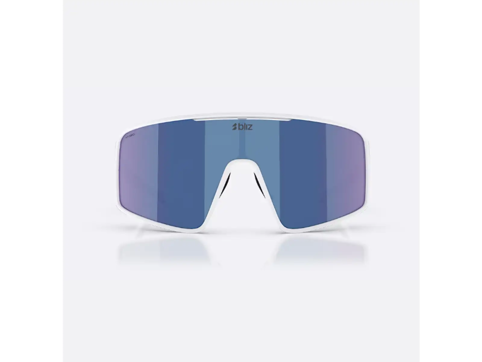 Bliz P001 sluneční brýle Matte White/Grey Blue Multi