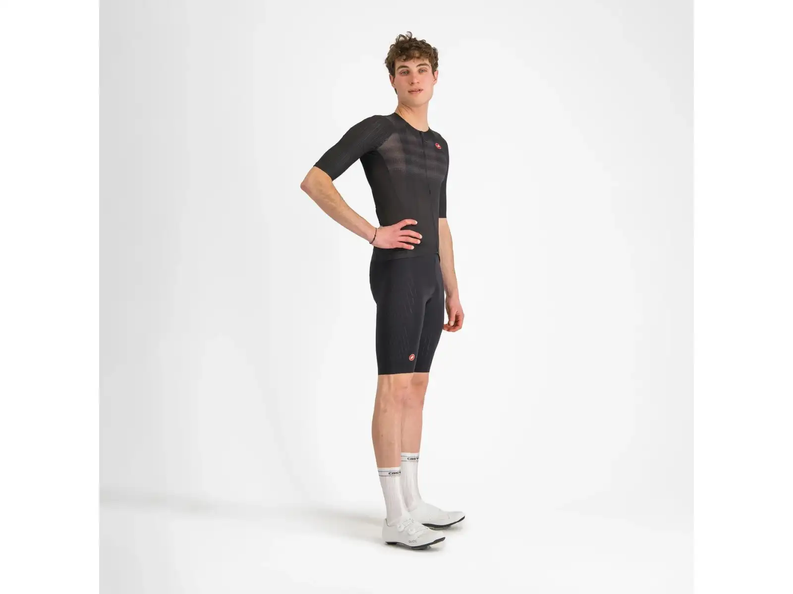Castelli Free Aero Race pánské kraťasy s vložkou a laclem Black