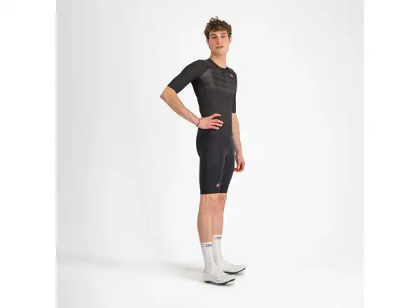 Castelli Free Aero Race pánské kraťasy s vložkou a laclem Black