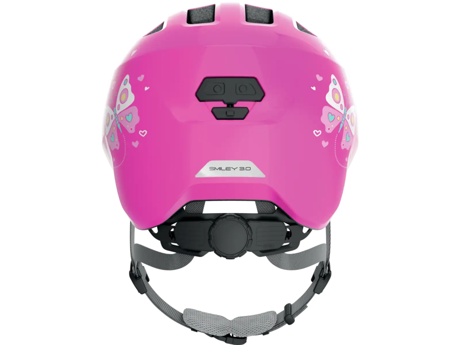 Abus Smiley 3.0 dětská přilba Pink Butterfly