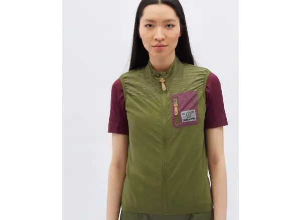Silvini Caira dámská gravel vesta Olive/Plum