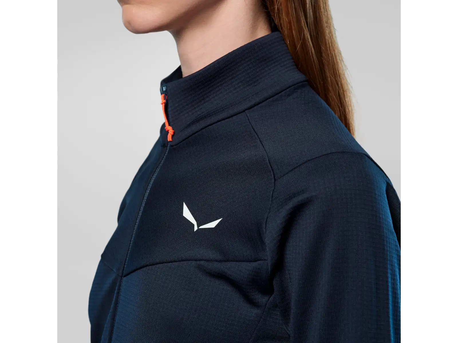 Salewa Puez Cammino Polarlite Half-Zip dámská mikina Navy Blazer