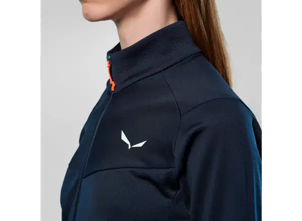 Salewa Puez Cammino Polarlite Half-Zip dámská mikina Navy Blazer