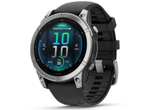 Garmin fenix E - 47 mm AMOLED chytré hodinky Stainless Steel
