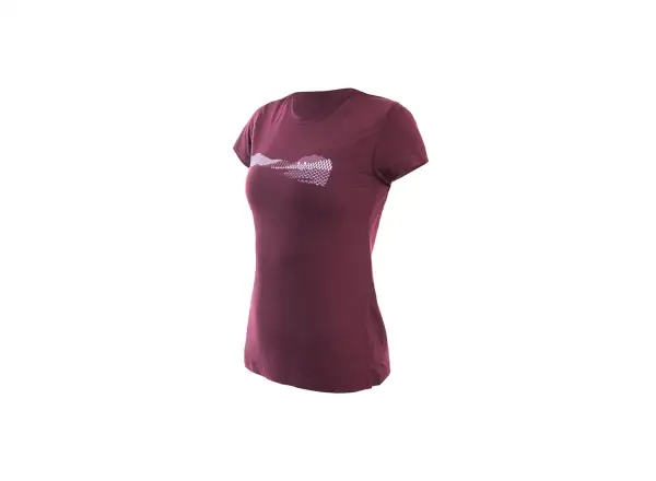 Sensor Merino Air PT Hills dámské triko krátký rukáv Port Red
