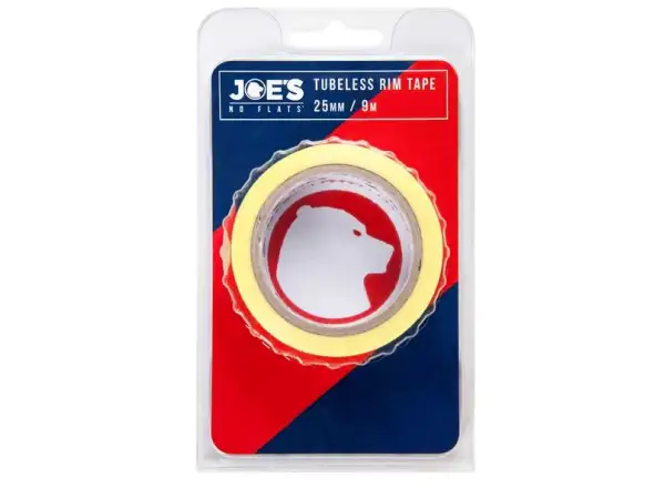 Joes Tubeless Yellow Rim Tape 9 m X 25 mm bezdušová páska do ráfku