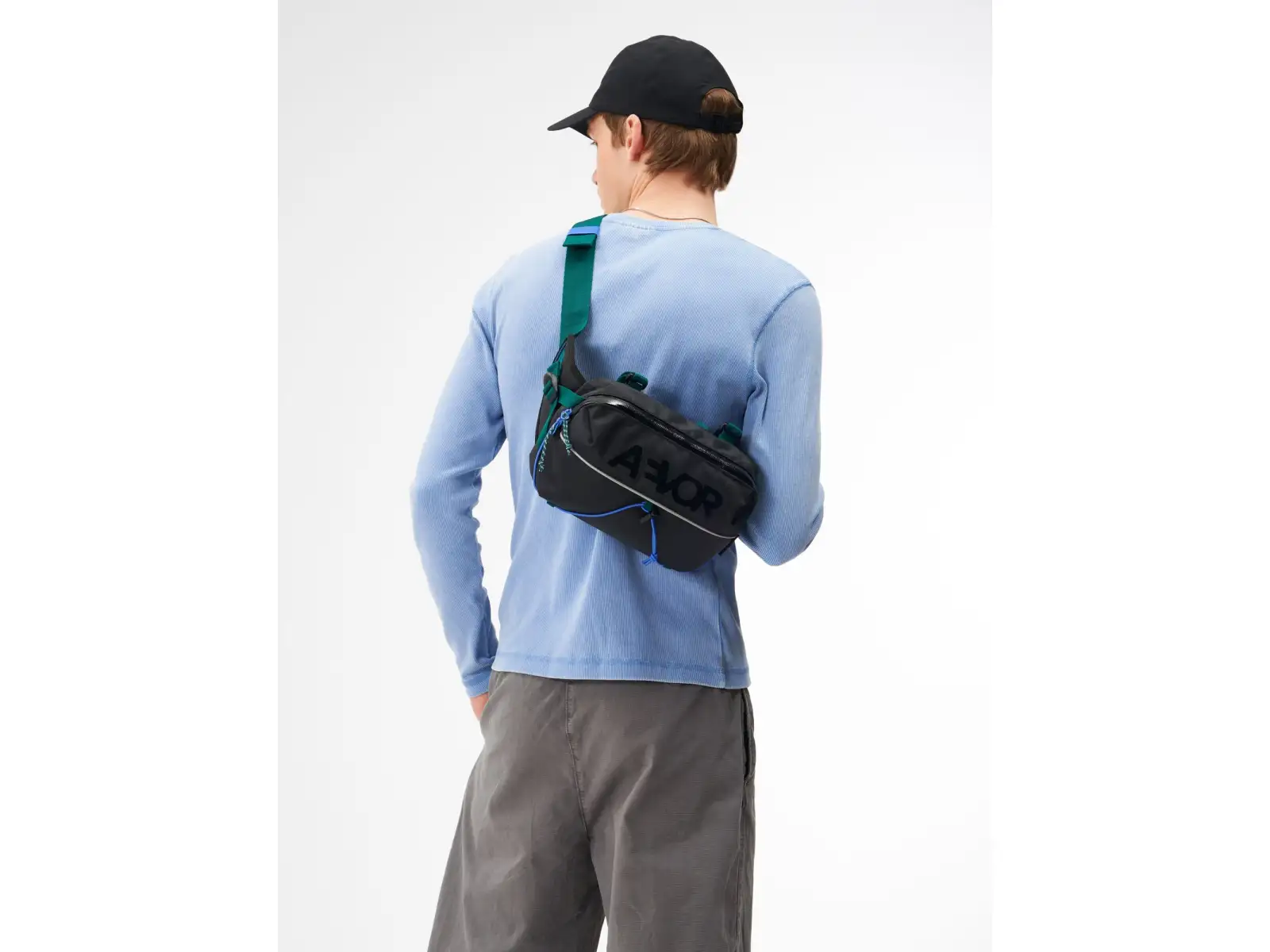 Aevor Bar Bag taštička přes rameno/na řídítka Proof Dual Dip Aqua Drift