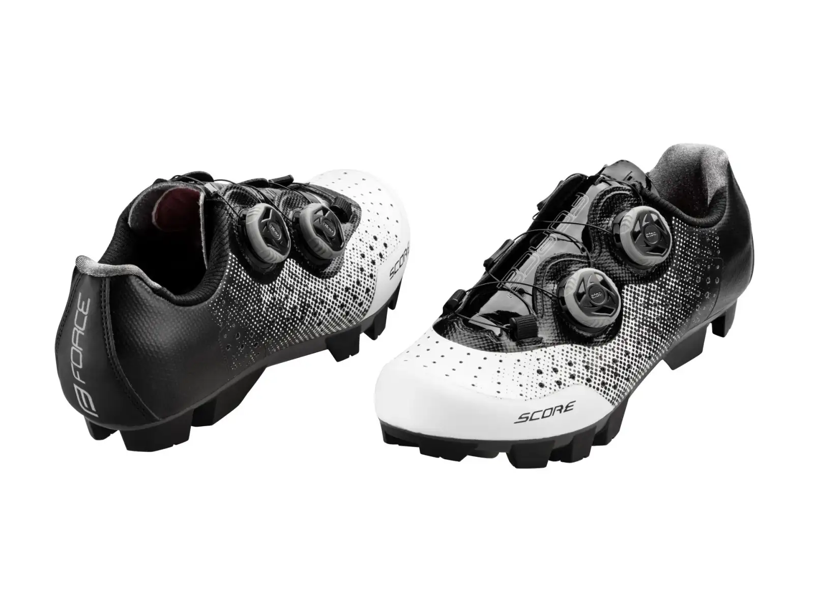 Force Score MTB pánské tretry bílá/černá