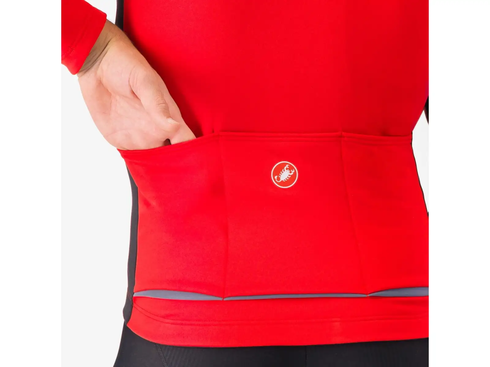 Castelli Entrata 2 Jacket pánská bunda Red/Black
