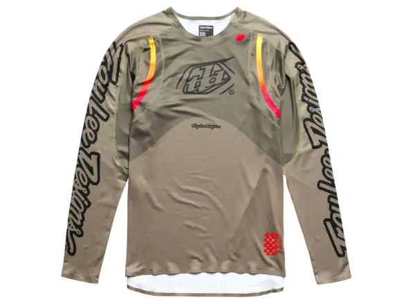 Troy Lee Designs Sprint Ultra Pinned dres dlouhý rukáv Olive VZOREK
