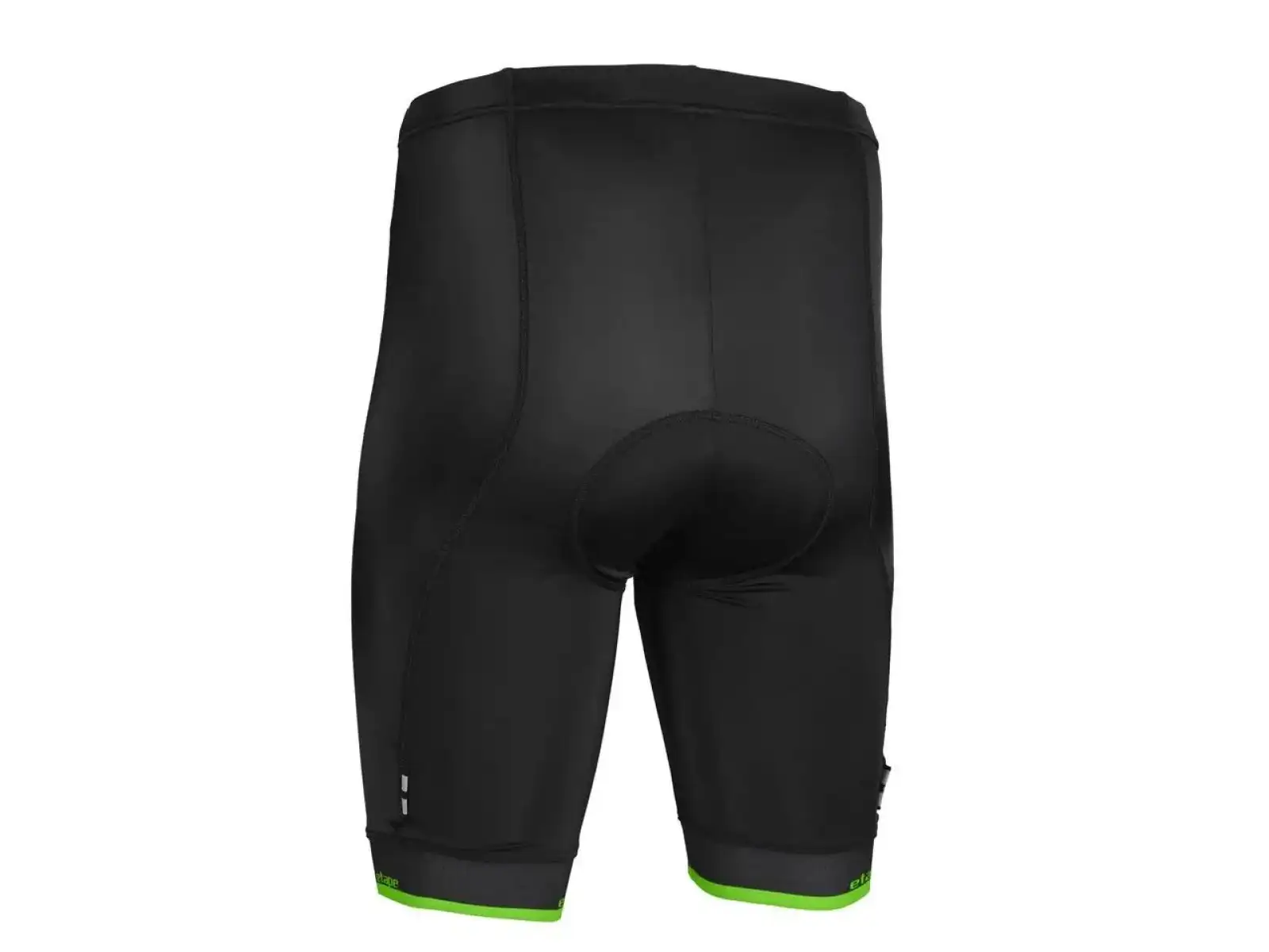 Etape Elite pánské kraťasy s vložkou černá/zelená