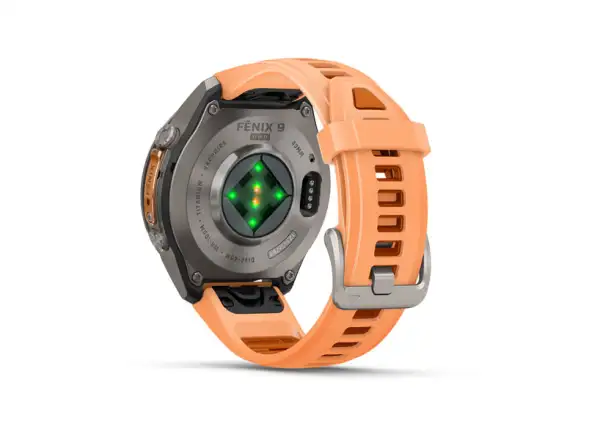 Garmin Fénix 9 Pro inReach 43 mm chytré hodinky Carbon gray DLC Titanium Black/Pebble gray