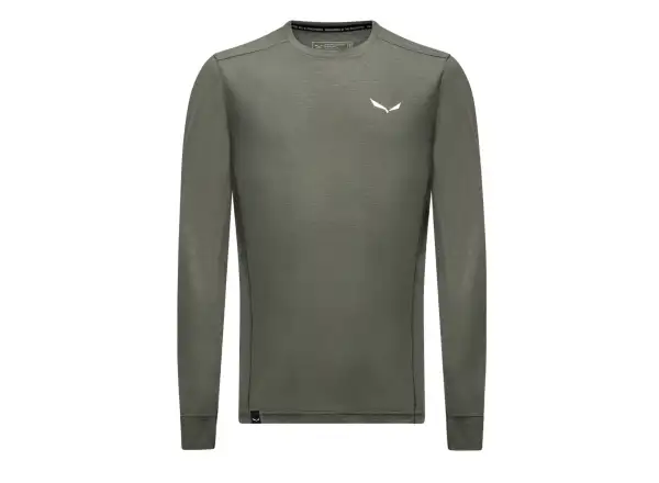 Salewa Puez Dry pánské triko dlouhý rukáv Faded Green