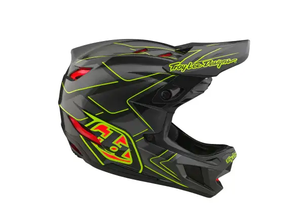 Troy Lee Designs D4 Composite Ghostwing přilba Gray