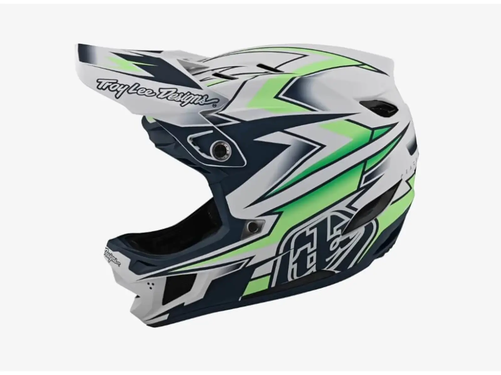 Troy Lee Designs D4 Composite Mips Volt přilba White