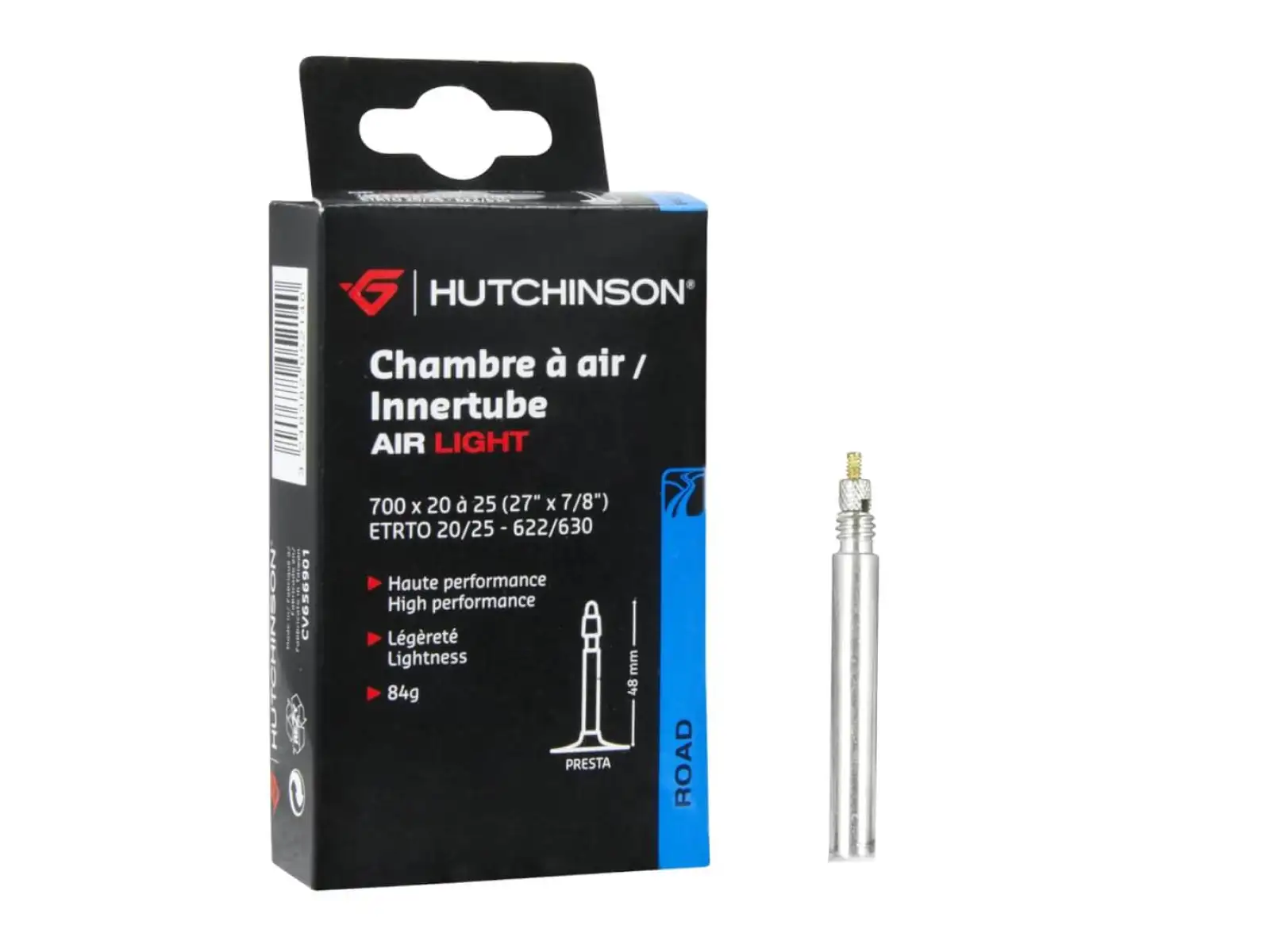 Hutchinson Air Light 20/25-622 silniční duše galuskový ventil 48 mm