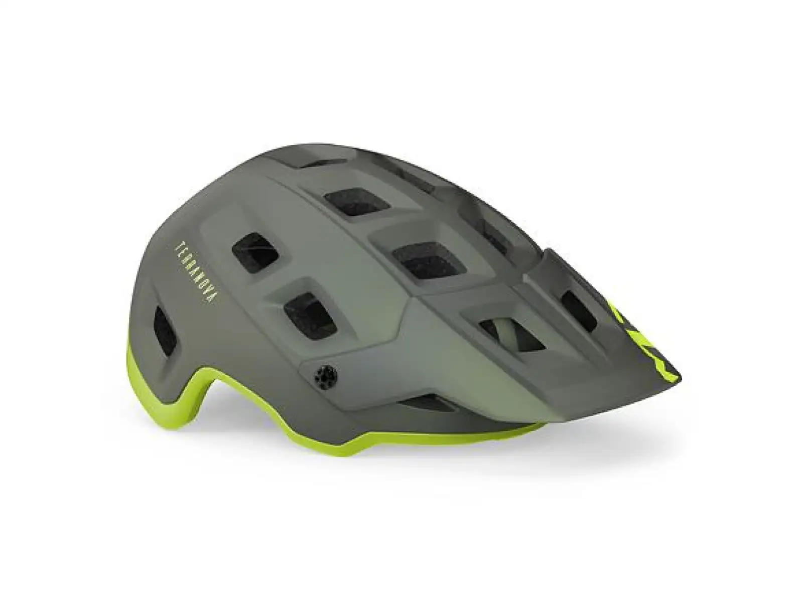 MET Terranova přilba Gray/Lime Matt
