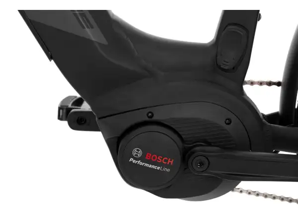 Rock Machine Crossride e500 B Touring krosové elektrokolo Matte Black/Grey