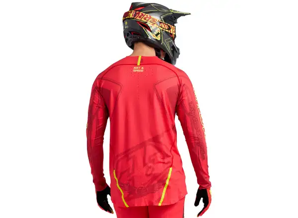 Troy Lee Designs Sprint Ultra Ghostwing pánský dres dlouhý rukáv Infra Red