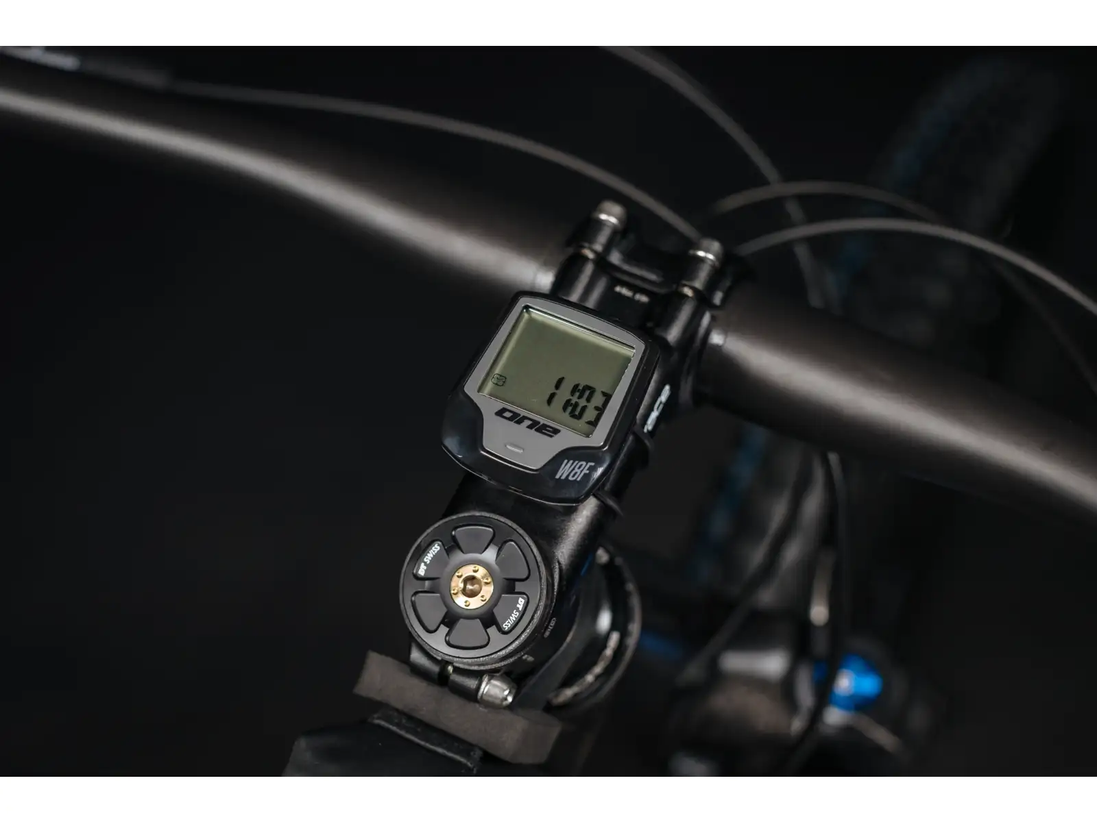 One Bikeparts C.Comp 8 Wireless cyklocomputer black/grey