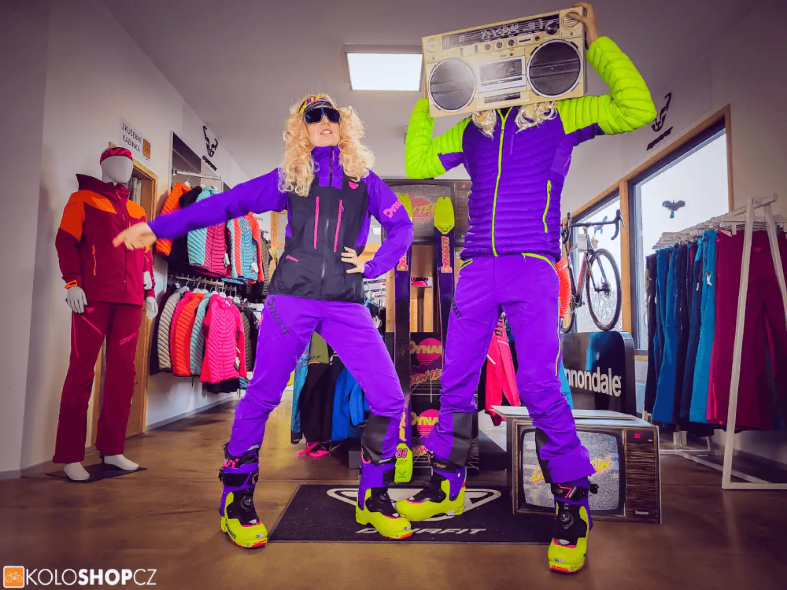 Dynafit Low Tech Dynastretch dámské kalhoty Purple Haze
