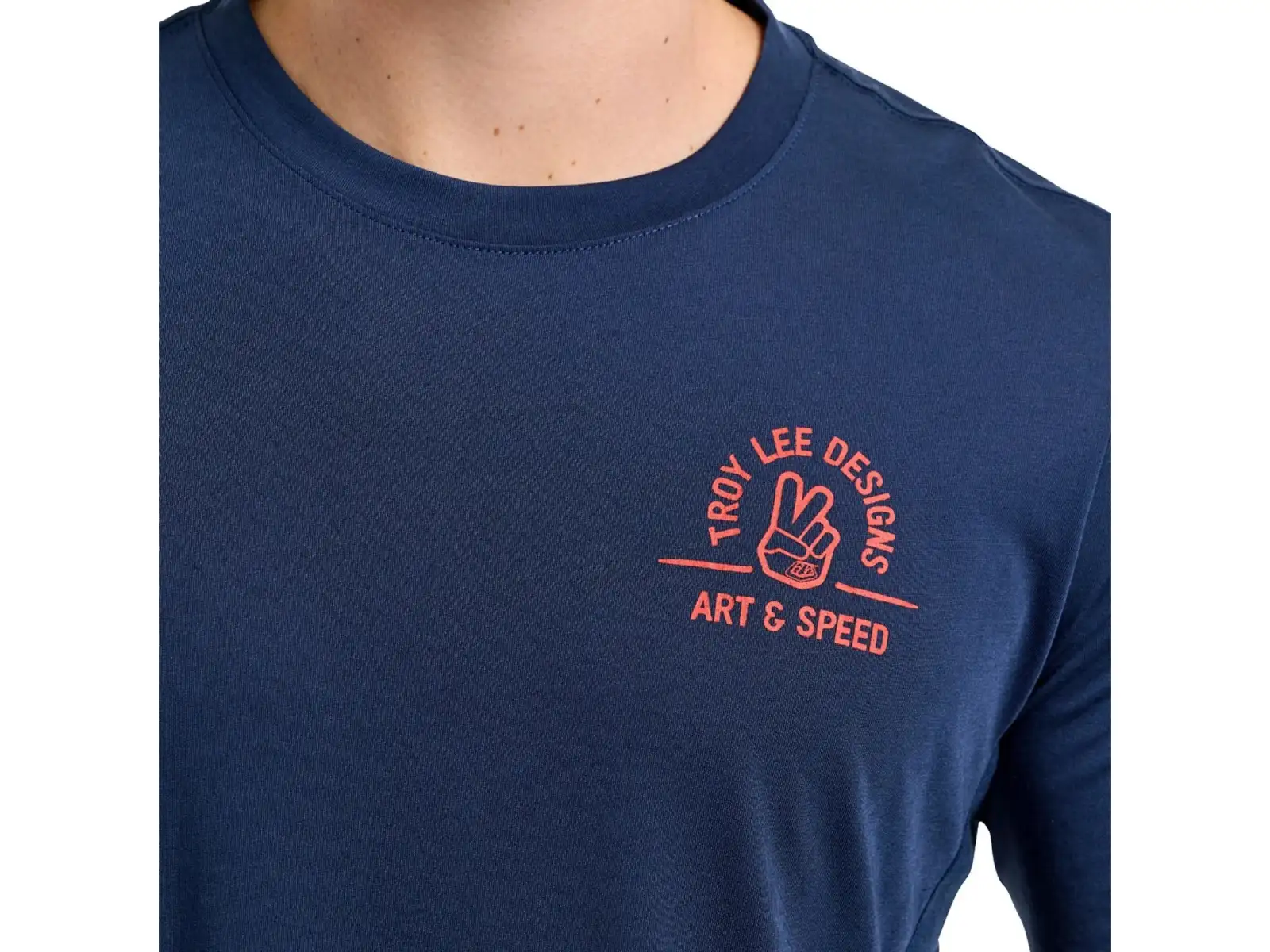 Troy Lee Designs Skyline Ride Tee pánský dres dlouhý rukáv Locals Midnight