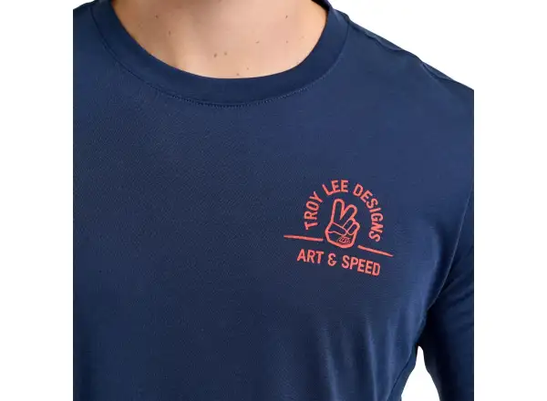 Troy Lee Designs Skyline Ride Tee pánský dres dlouhý rukáv Locals Midnight