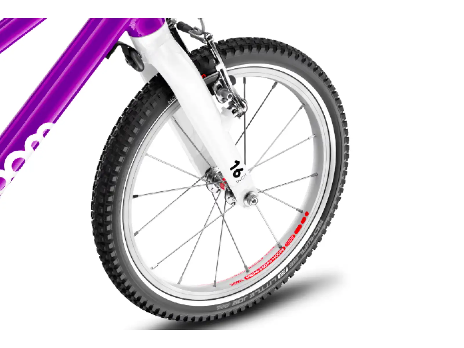 Woom 3 Automagic dětské kolo 16" Purple