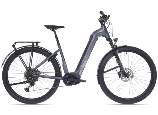 Rock Machine eRokk B90T nízkonástupové elektrokolo Matte Nightstrom Blue