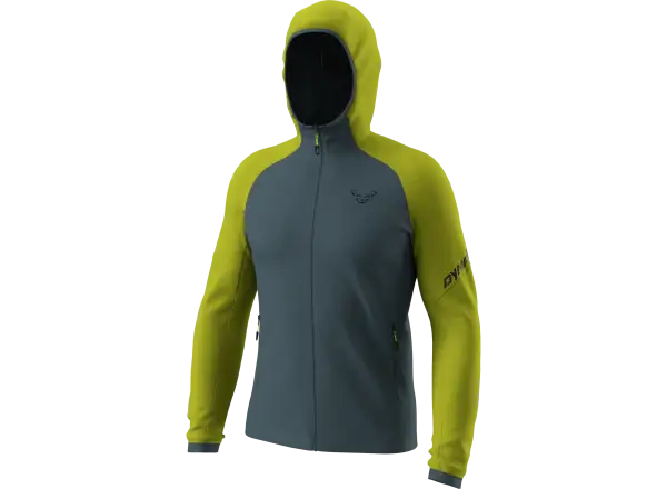 Dynafit Radical Polartec Hooded pánská bunda Golden Lime/0720