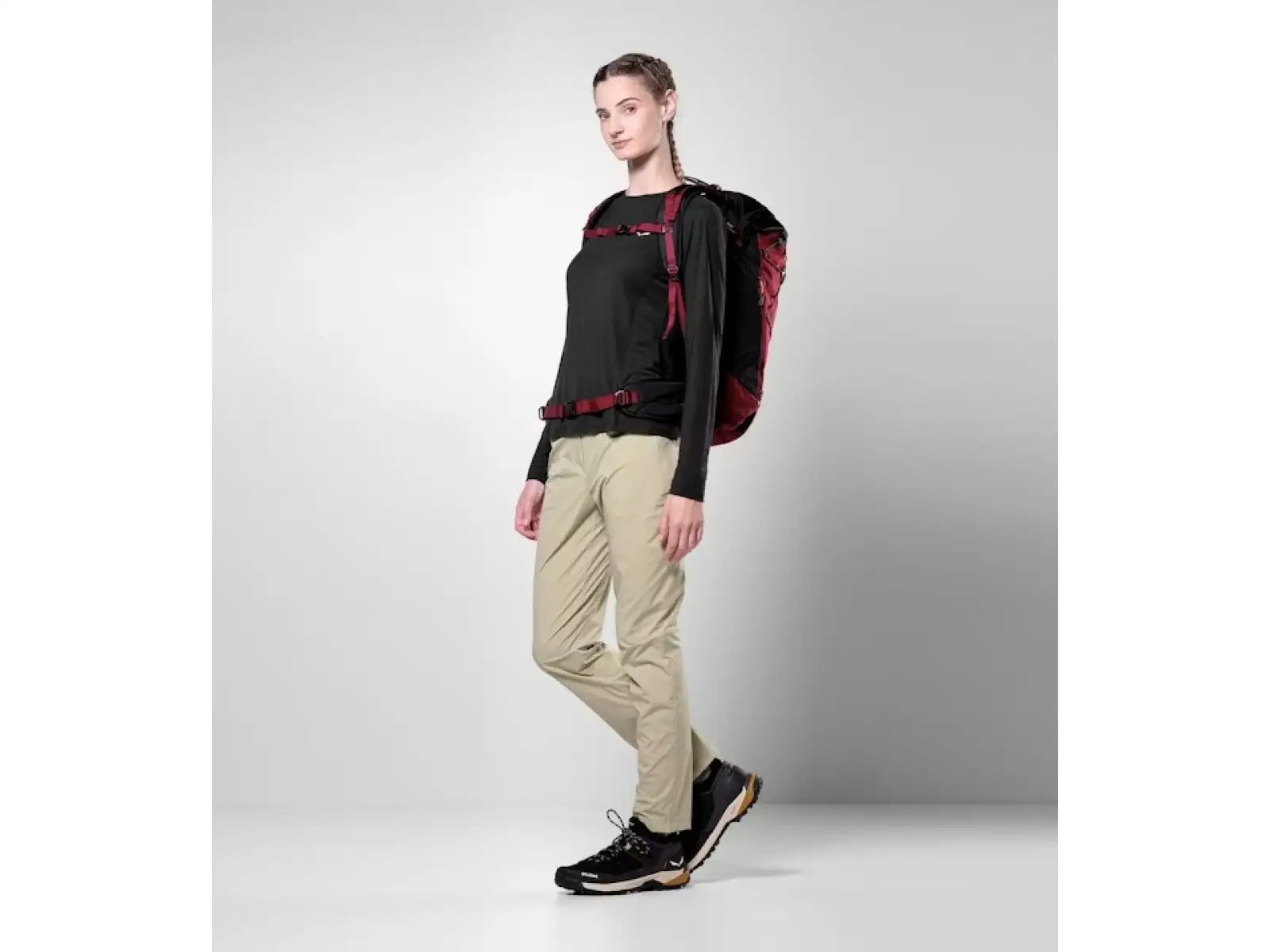 Salewa Puez dámský batoh 32 l + 5 l Syrah/Black Out